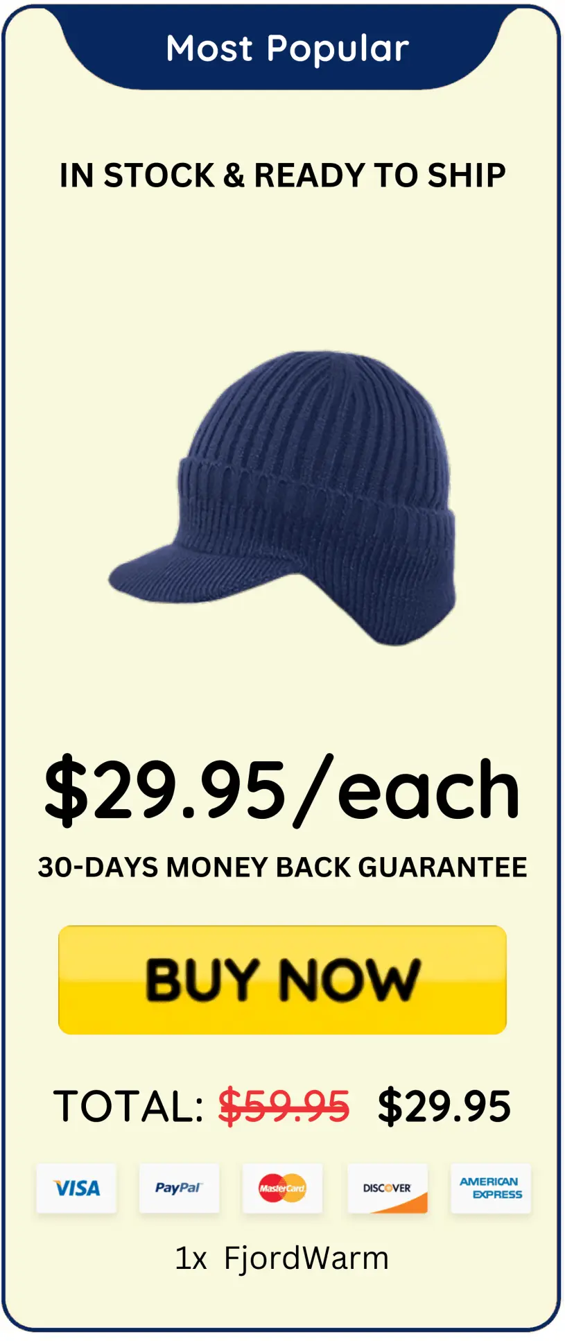 Fjordwarm package price